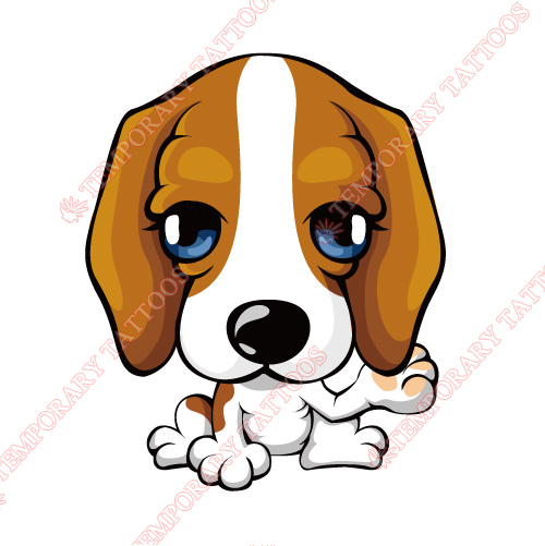 Dogs Customize Temporary Tattoos Stickers NO.8738